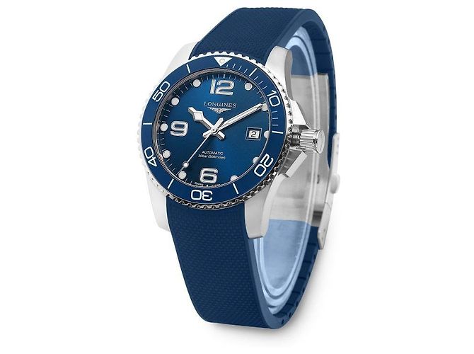 Orologio automatico Longines da uomo blu - vista 4