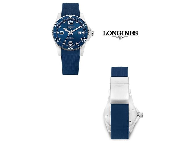Orologio automatico Longines da uomo blu - vista 6