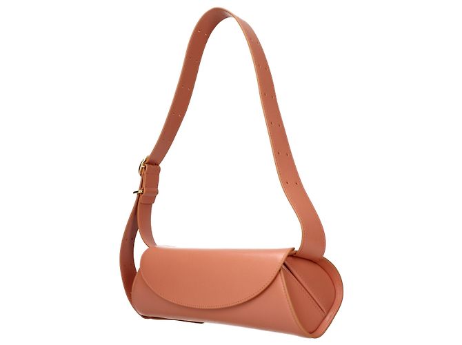 Jil Sander Borsa crossbody in pelle rosa - vista 2