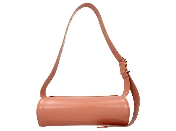 Jil Sander Borsa crossbody in pelle rosa - vista 3