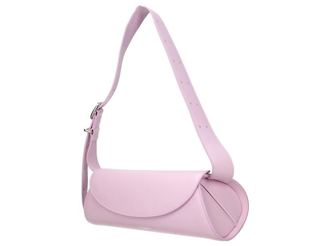 Jil Sander Borsa crossbody in pelle rosa - vista 2