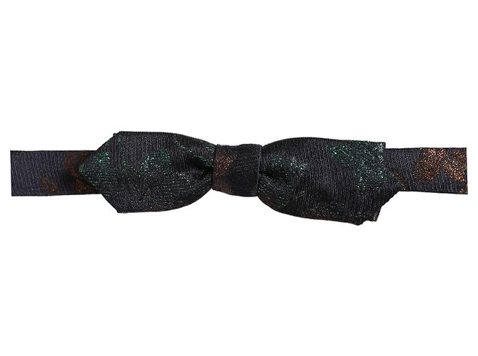 Dolce & Gabbana Papillon regolabile da uomo, multicolore, % seta - vista 3