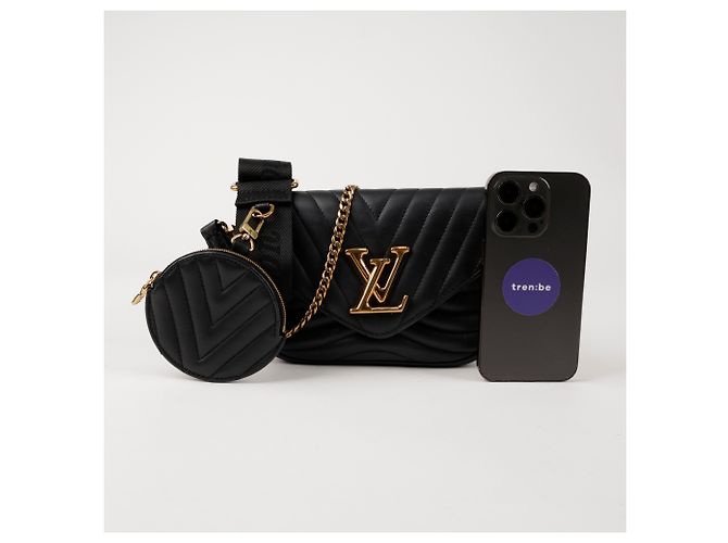 Louis Vuitton Bolso Bandolera New Wave Multi Pouch Negro - vista 8