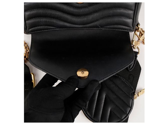 Louis Vuitton Bolso Bandolera New Wave Multi Pouch Negro - vista 9