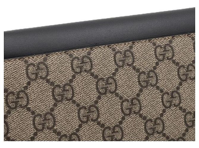 Gucci Portafoglio lungo con catena dorata e borsa pouch a tracolla - vista 9