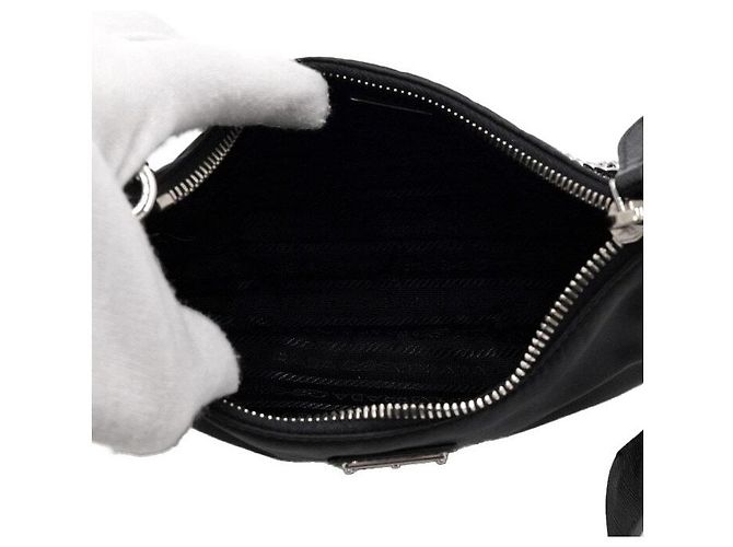 Prada Borsa a tracolla Re-Edition Multi Hobo in Black - vista 5