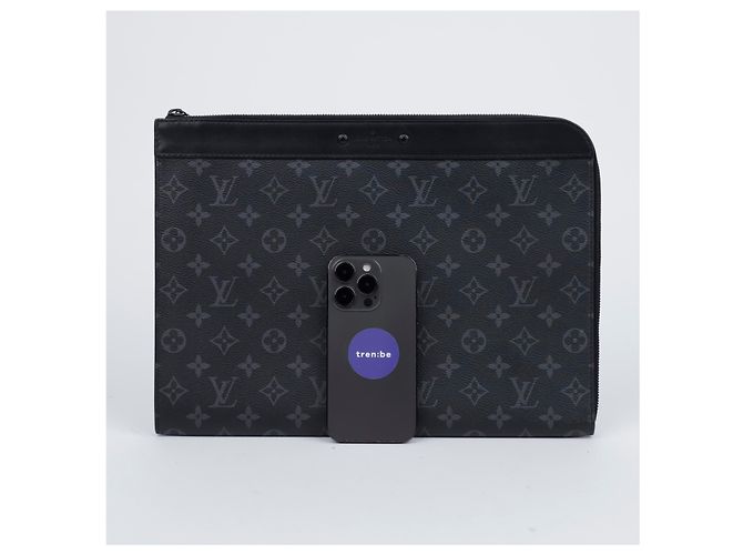 Louis Vuitton Pochette Jour Pochette da Uomo Monogram Eclipse - vista 13