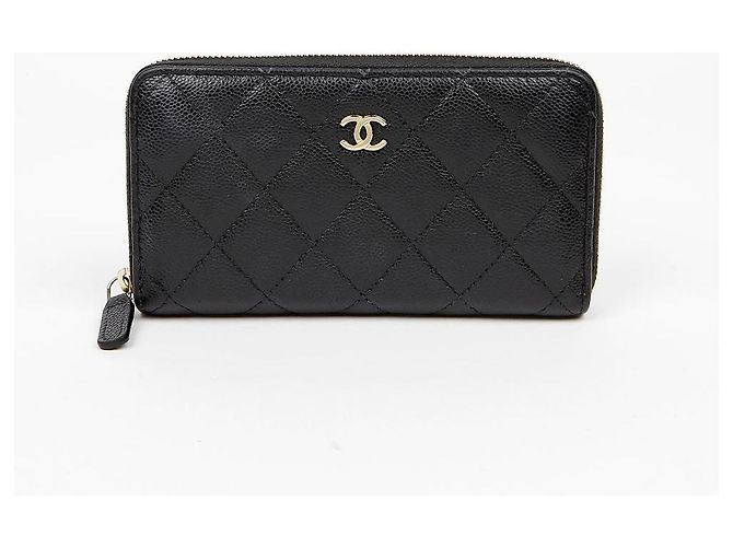 Chanel Cartera Classic Medium de Caviar - vista 2