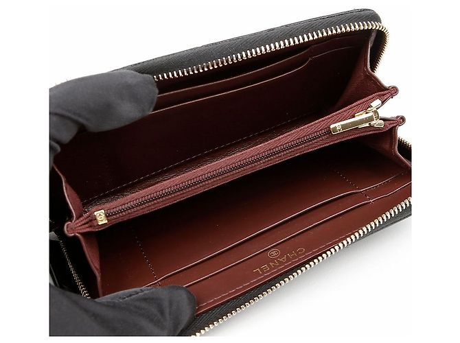 Chanel Cartera Classic Medium de Caviar - vista 9