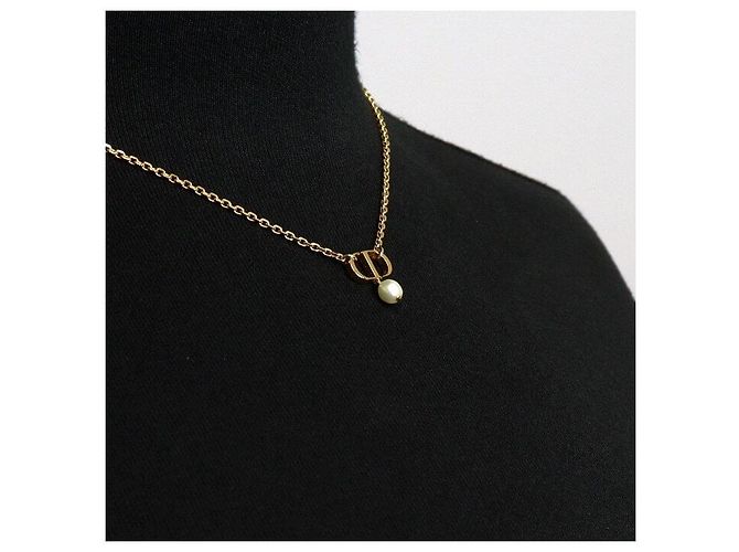 Dior Collana Petit CD Pearl Drop - vista 4