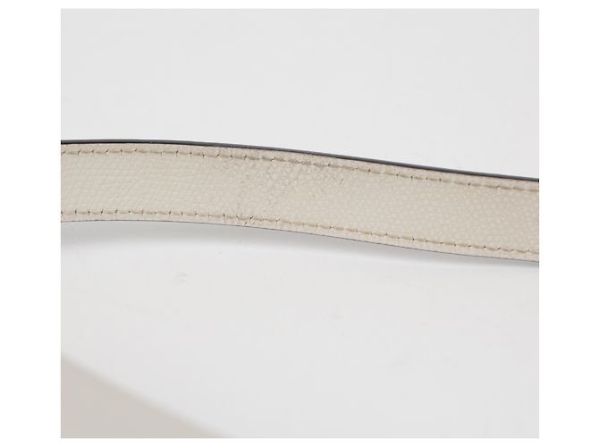 Dior Bolso de hombro tipo saddle de piel Blanco - vista 15