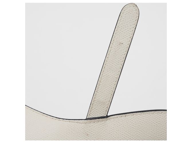 Dior Bolso de hombro tipo saddle de piel Blanco - vista 16