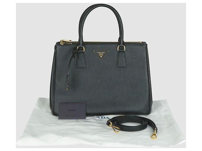 Prada Borsa Tote e borsa a tracolla Galleria in Saffiano - vista 6