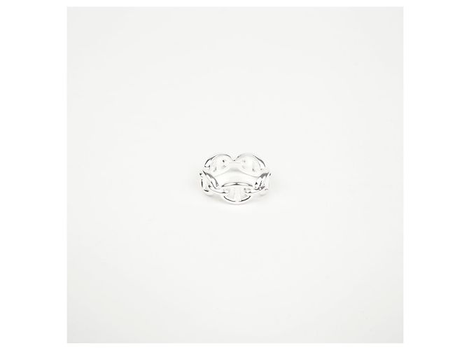 Hermès Anel Small Chantal Encheini Silver - vista 6