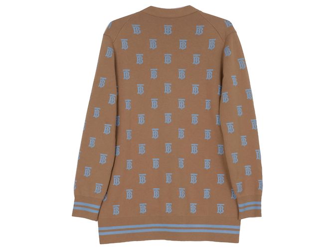 Burberry Tamanho do cardigan monograma - vista 2