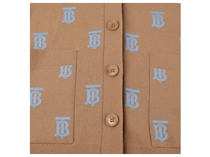Burberry Tamanho do cardigan monograma - vista 4