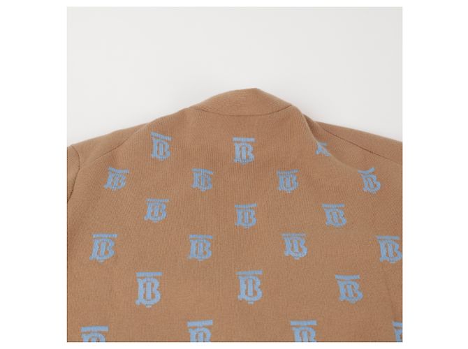 Burberry Tamanho do cardigan monograma - vista 8