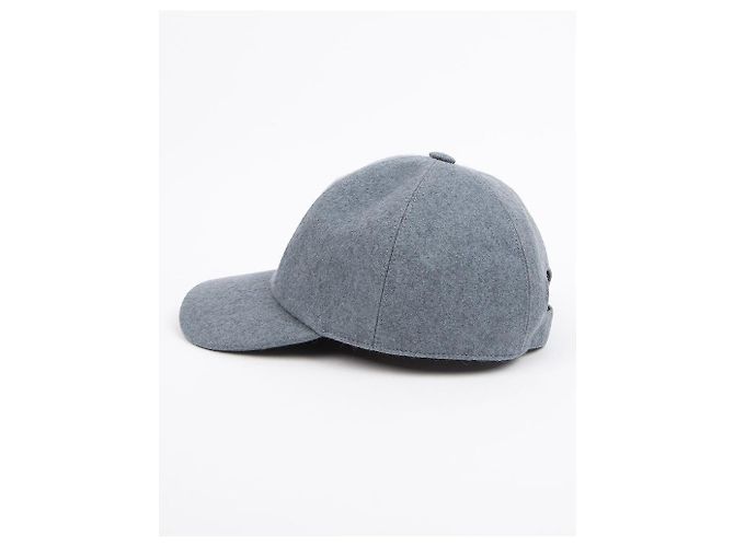 Hermès Kappe Indigo Blau Kaschmir - Ansicht 3