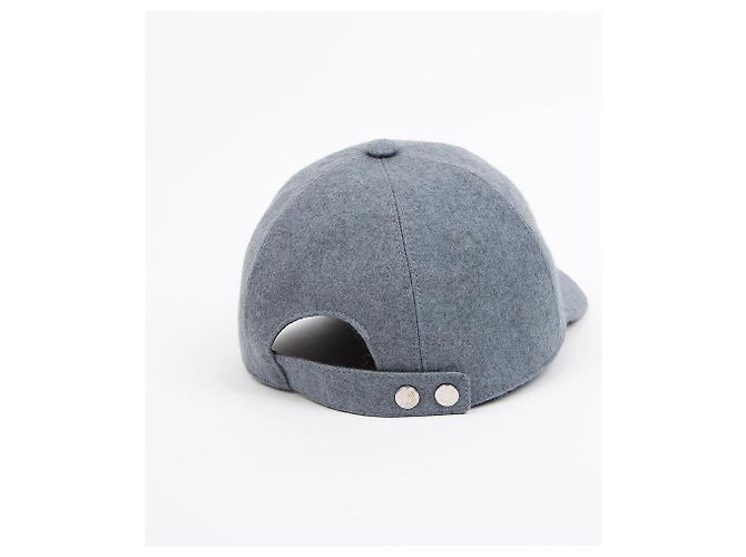 Hermès Kappe Indigo Blau Kaschmir - Ansicht 4