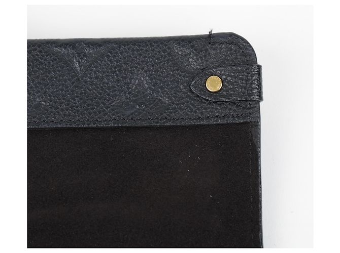 Louis Vuitton Borsa a tracolla portafoglio con catena in pelle Nera - vista 16