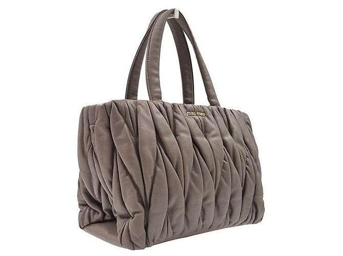 Miu Miu Borsa Tote e Borsa a Tracolla Matelassé - vista 3