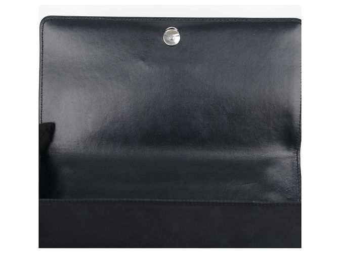 Prada Borsa a tracolla con catena in Saffiano Tessuto Nera - vista 23