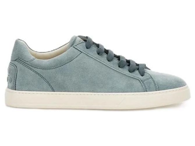 Tod's Sneakers in camoscio di vitello - vista 2
