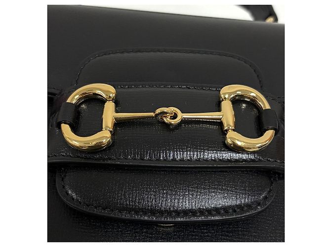 Gucci Borsa Tote Mini con morsetto e tracolla - vista 10