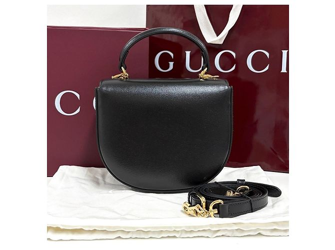 Gucci Borsa Tote Mini con morsetto e tracolla - vista 4