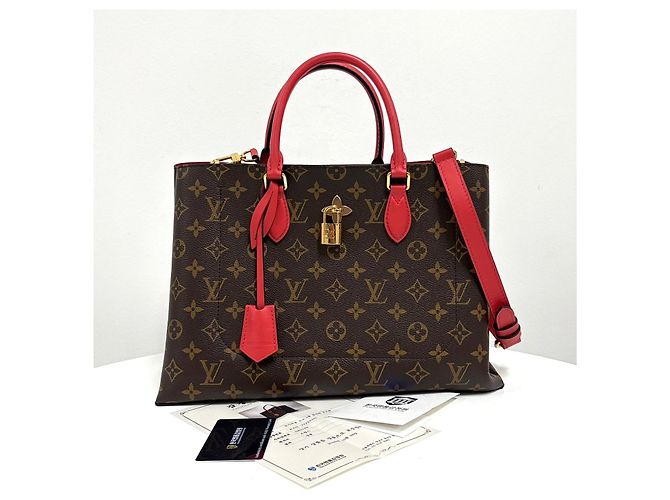Louis Vuitton Borsa Tote e Borsa a Tracolla Flower Monogram - vista 6