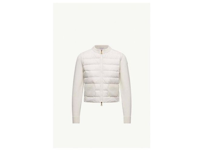 Moncler Padded Wool Zip-Up Cardigan - view 4