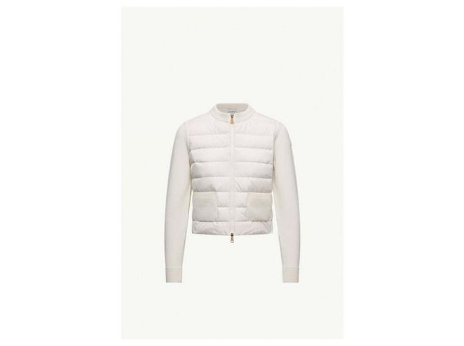 Moncler Padded Wool Zip-Up Cardigan - view 5