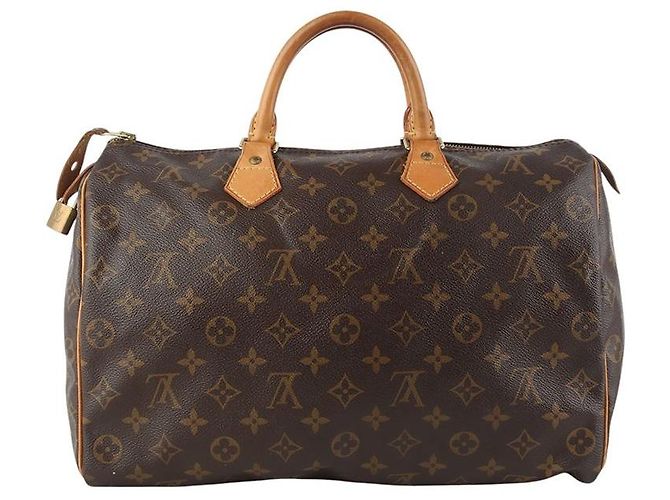 Louis Vuitton Saco Tote Monogram Speedy - vista 3