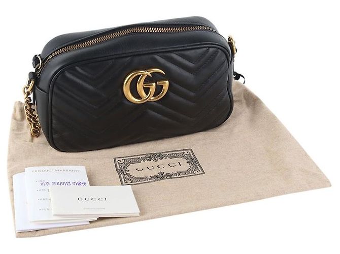 Gucci Borsa a tracolla GG Marmont Matelassé Small - vista 8