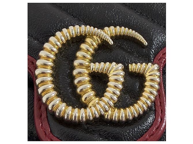 Gucci Chain Shoulder Bag Schultertasche Rot Leder - Ansicht 8