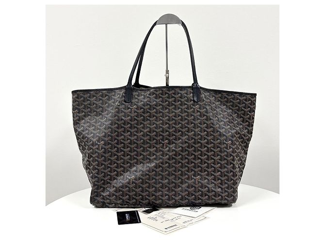 Goyard Borsa Saint Louis Shopper Black GM - vista 5