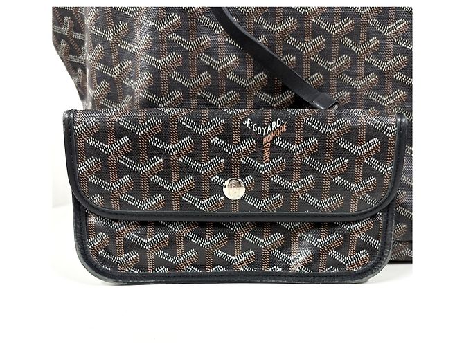 Goyard Borsa Saint Louis Shopper Black GM - vista 7