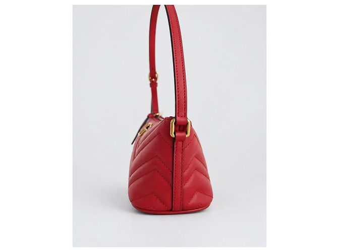 Gucci Mini Borsa a Tracolla Matelassé AABZB - vista 3