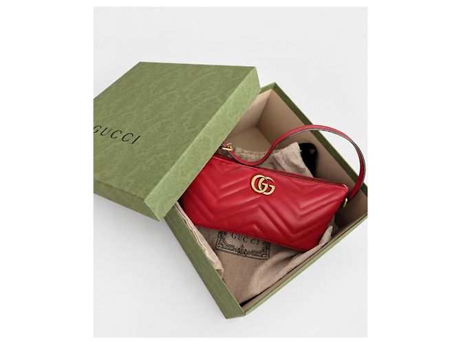 Gucci Mini Borsa a Tracolla Matelassé AABZB - vista 8