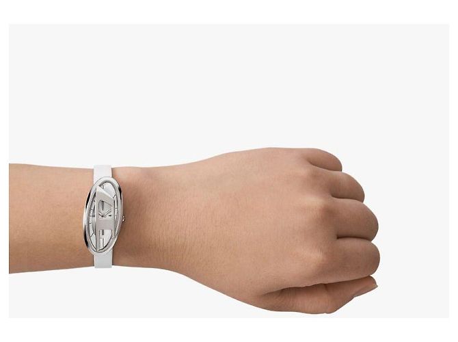 Diesel D-Era Lederuhr für Damen - Ansicht 6