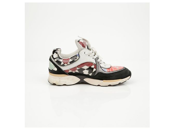 Chanel Sneakers Cruise Multi Print - vista 10