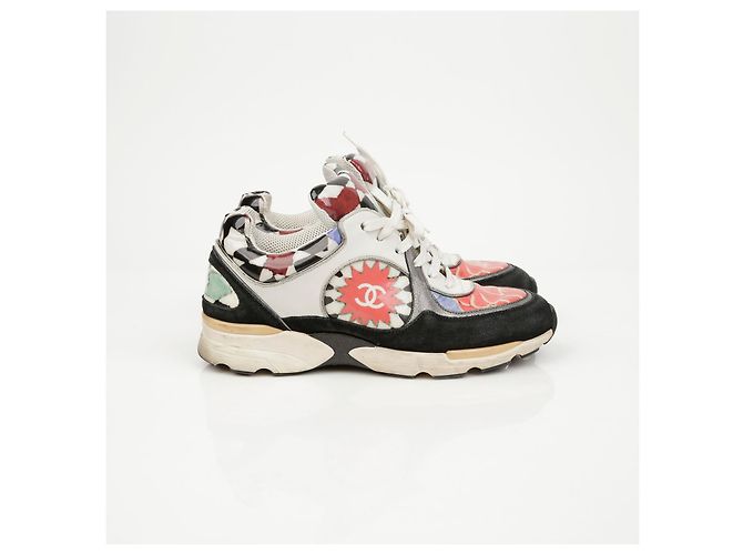 Chanel Sneakers Cruise Multi Print - vista 2