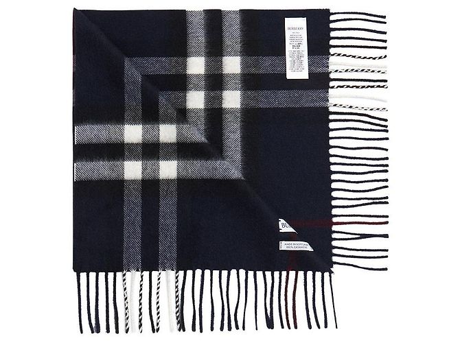 Burberry Bufanda de cachemira a cuadros (Unisex) - vista 4