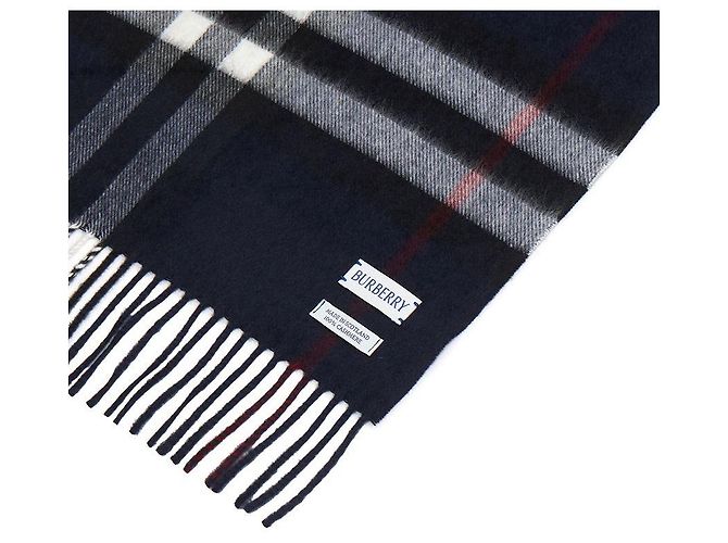 Burberry Bufanda de cachemira a cuadros (Unisex) - vista 6