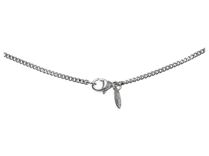 Chanel Cubic Heart CC Silver Halskette - Ansicht 3