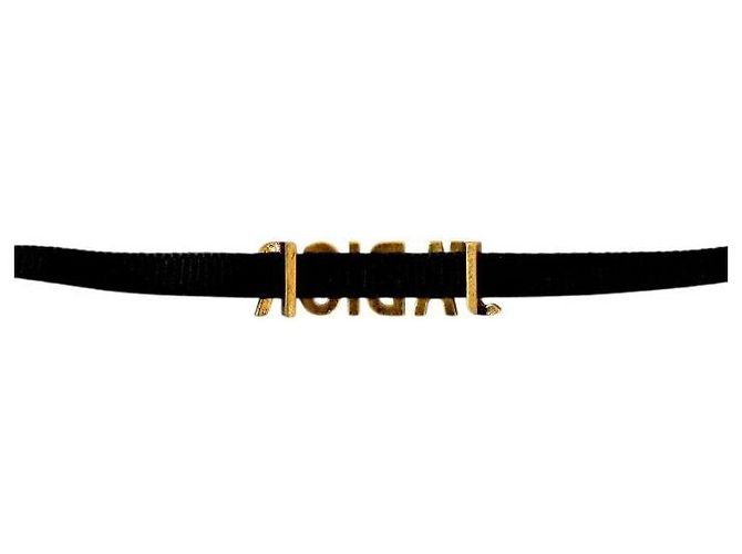 Collana Choker Dior Oro - vista 2