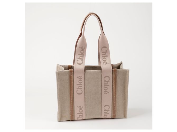 Chloé Saco Tote Woody Medium - vista 3