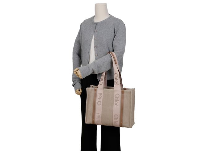 Chloé Saco Tote Woody Medium - vista 8