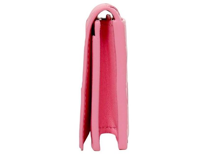 Bottega Veneta Tarjetero Intrecciato Rosa - Ansicht 2