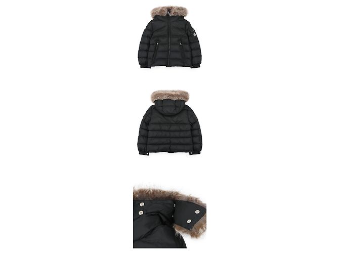 Moncler NOUVELLE Veste matelassée à capuche et fourrure BYRONF - vue 3